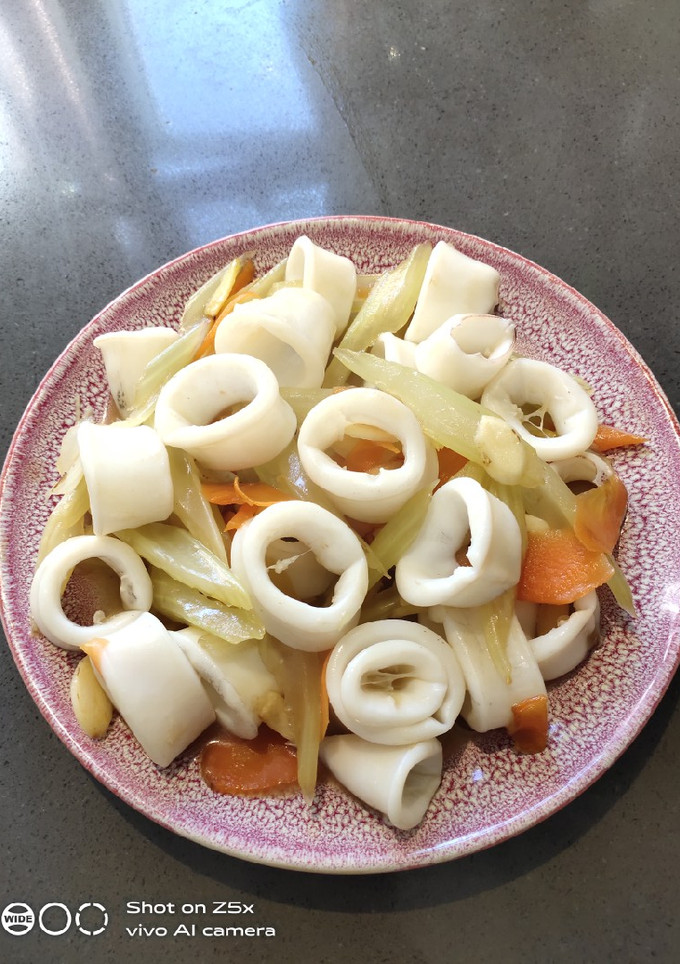 A picture of Sauteed Squid.
