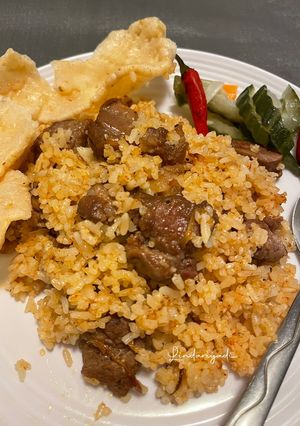 Foto resep Nasi Goreng Kambing simple