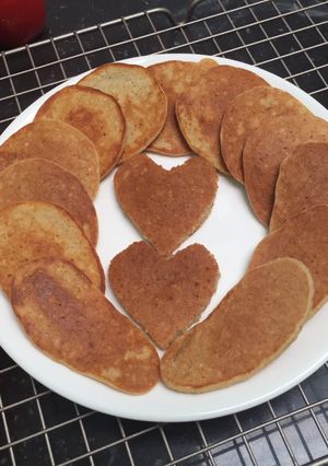 Hình của món Oatmeal & banana pancake.