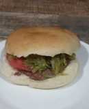 Hamburguesa tipo chacarero