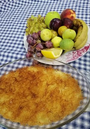 صورة لوصفة كنافه بالقشطه