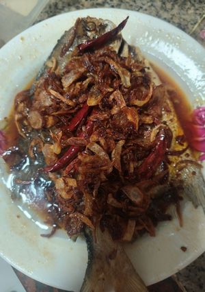 รูปของ ปลาทอดราดซอสมะขาม