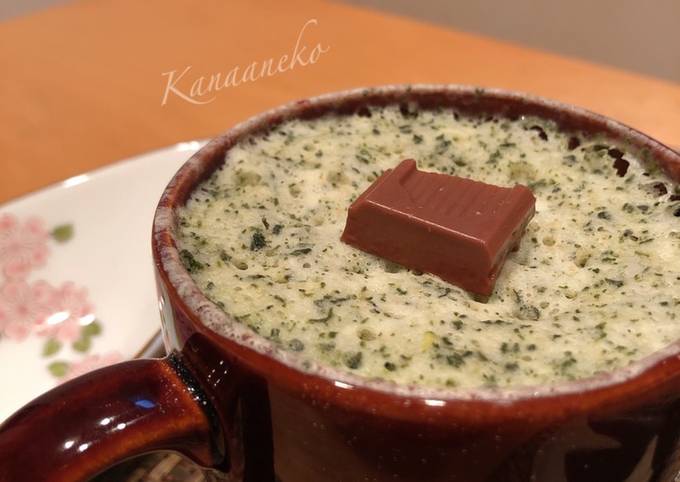 How to Make Super Quick Homemade Microwave Green Tea Mug Cake