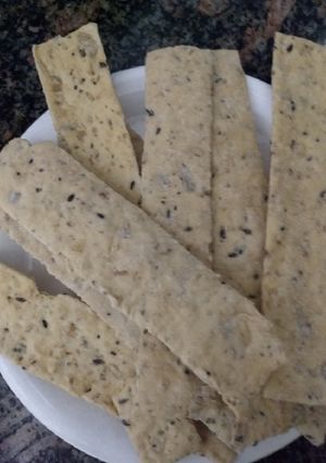 Una foto de Chalitas caseras de lino y mijo y avena veguie