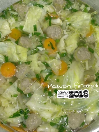 Langkah Gampang Membuat Resep Sop Sayur Pentol Daging simpel yang Bisa Manjain Lidah Anti Ribet, Uenak Banget