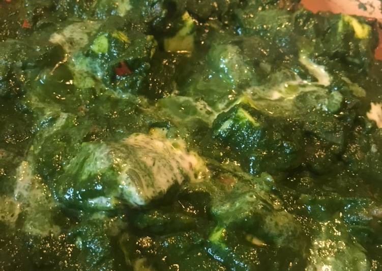 Friday Fresh Palak Paneer w/ Coconut Milk