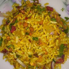 A picture of Spicy puffed rice.