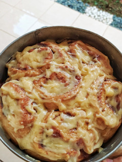 Foto resep Cinnamon Rolls with Cream Cheese ala hemat