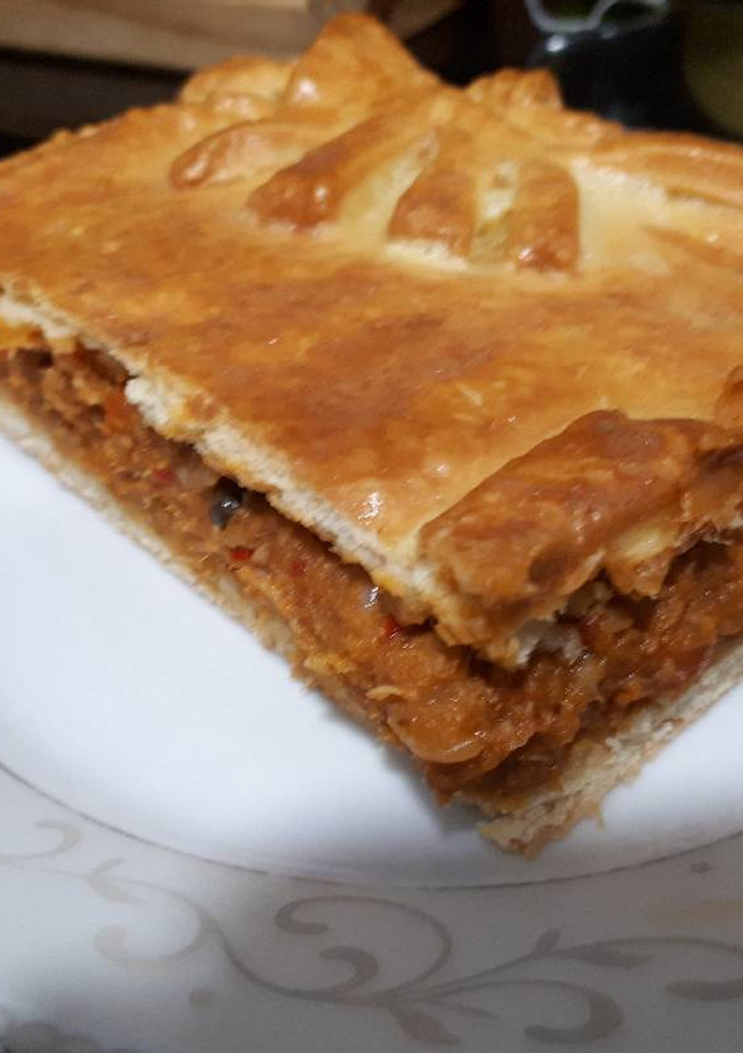 Una foto de Empanada con carne (aprovechamiento)