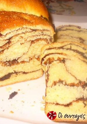 Φωτογραφία της συνταγής Chocolate Marble Bread