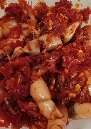 Foto resep Sambal korek cumi asin