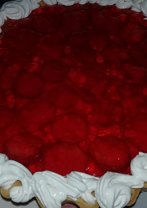 Una foto de Tradicional "tarta de frutilla"