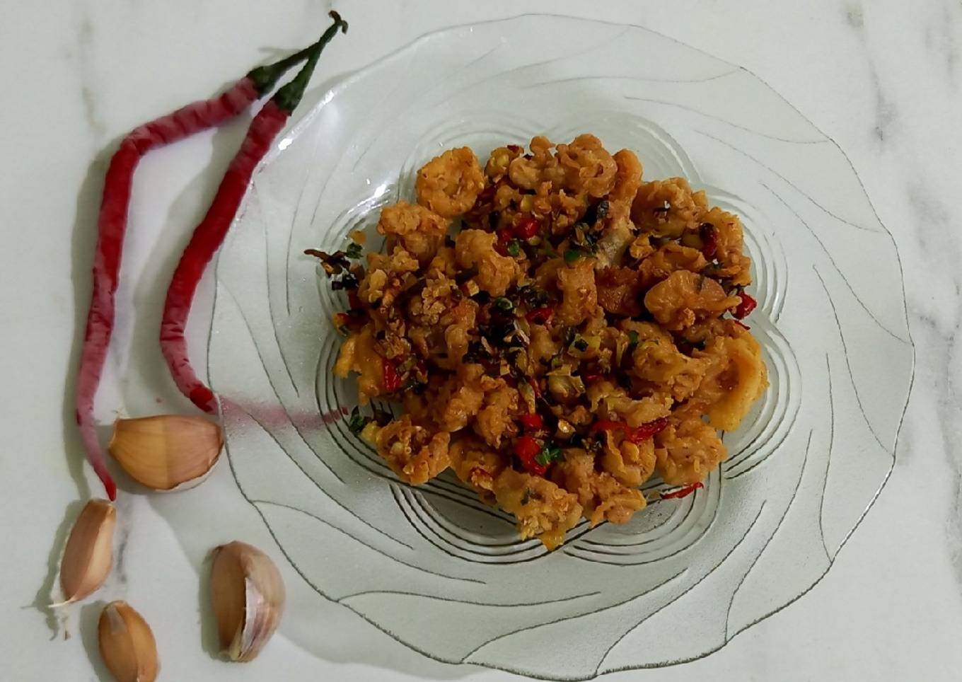 Cumi krispi cabe bawang
