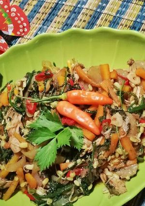 Foto resep Tumis pakis haji ft wortel