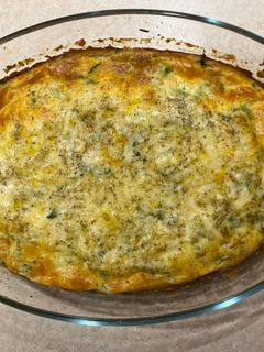 عکسی از دستور کیش اسفناج و قارچ بدون پایه Crustless mushroom & spinach Quiche 🍃🍄🇫🇷