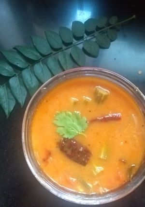 A picture of Authentic Sambhar.