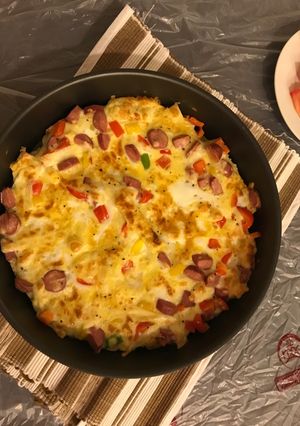 صورة لوصفة فطور خفيف توست وبيض