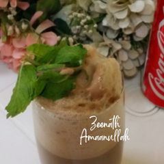 A picture of Coke Chocolate Float.