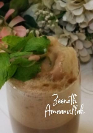 A picture of Coke Chocolate Float.