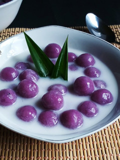 Foto resep Kolak biji salak ubi ungu