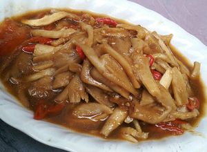 Foto resep Jamur Tiram Kuah Kecap