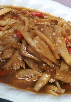 Foto resep Jamur Tiram Kuah Kecap