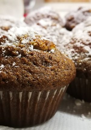 Diós muffin recept fotója