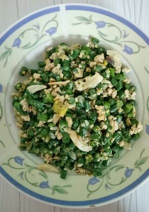 Foto resep Tumis Kacang Panjang Orek Telur