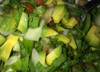 Easy Fast Cooking Avocado  Salad  Delicious Simple