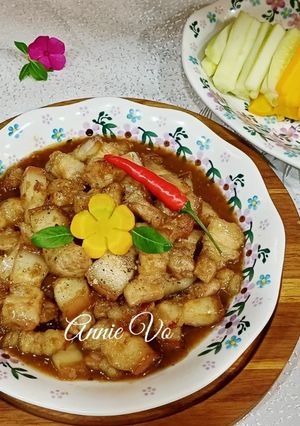 Cách Làm Món Thịt Ba Rọi Kho Mắm Ruốc của Annie Vo - Cookpad