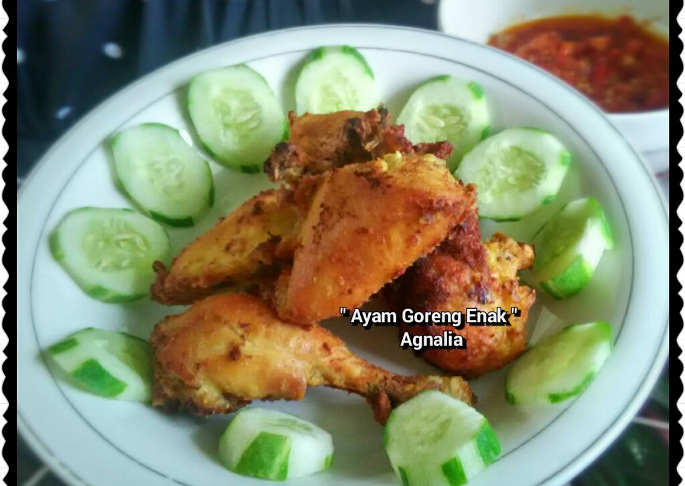 "Ayam Goreng Enak"