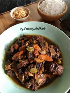Foto resep Oseng Mercon Buntut Sapi