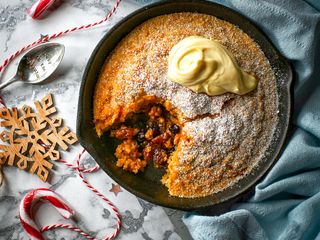 Festive Mince Pie Baked Proats