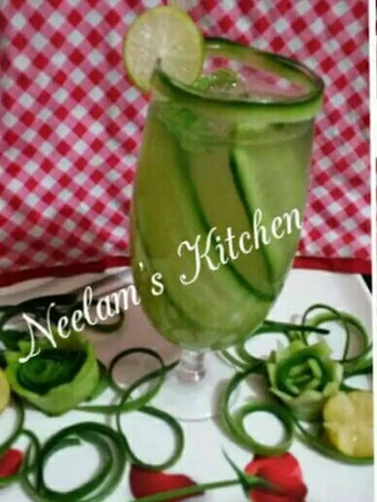 Easy Way Prepare Cucumber lemonade the Can Spoil the Tongue Makes you drool