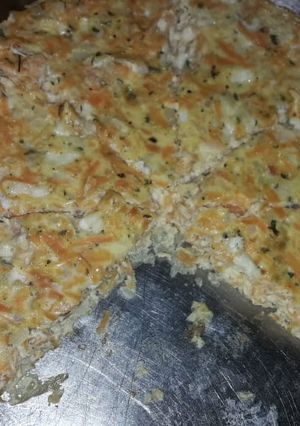 Una foto de Tortilla de zanahoria saludable