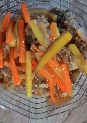 Foto resep Koloke Daging Sapi Saus Mangga