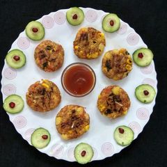Idli kababs A picture of Idli kababs.
