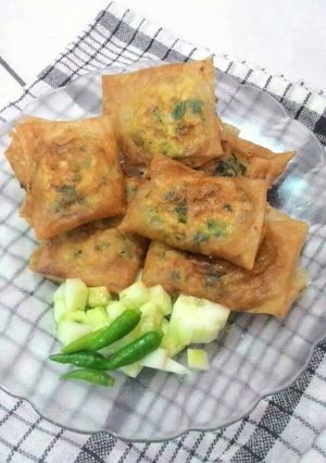 Foto resep Martabak Telur Isi daging ayam