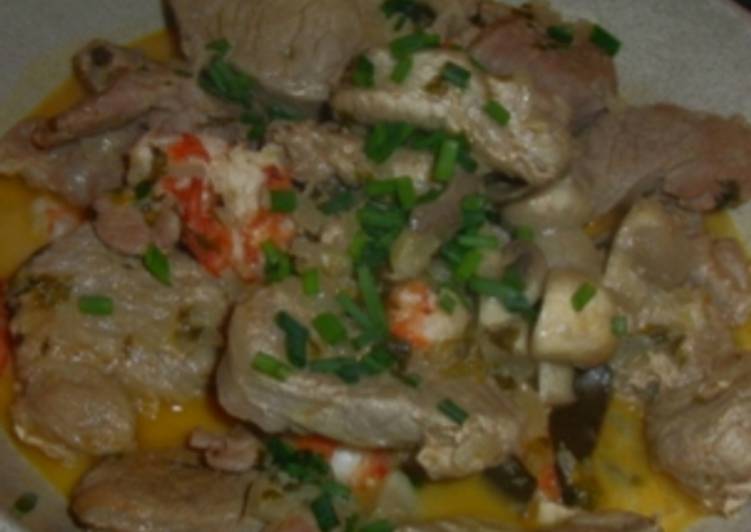 Lombinho de porco c/camarão - Tudogosreceitas