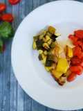 Tricolor Baked Caponata