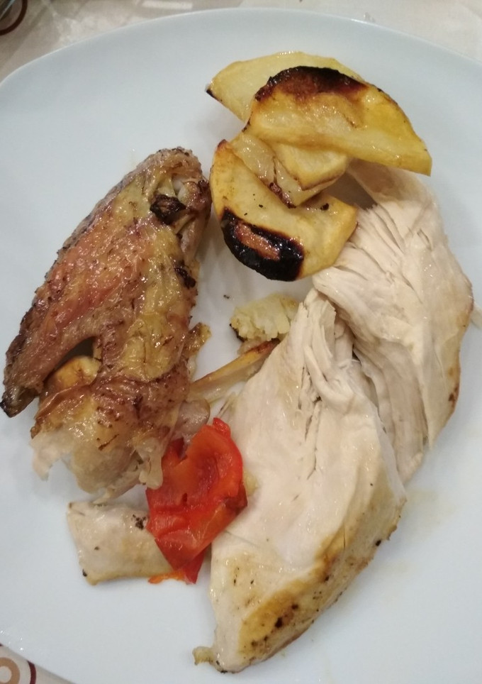 Una foto de Pollo de caserio