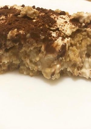 Una foto de Tiramisú sin harina