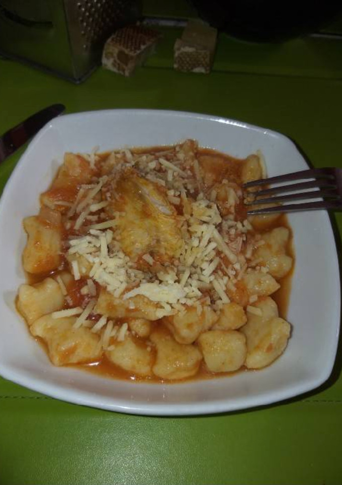Una foto de Ñoquis de patata livianos