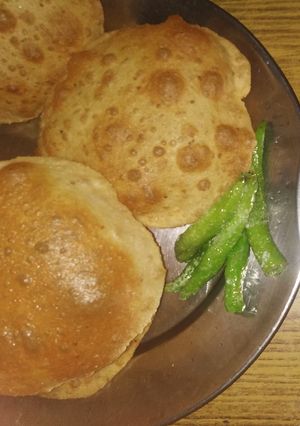 A picture of Wheat puri.