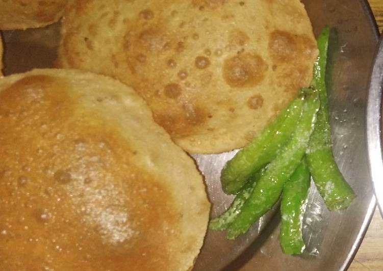 Step-by-Step Guide to Prepare Any-night-of-the-week Wheat puri