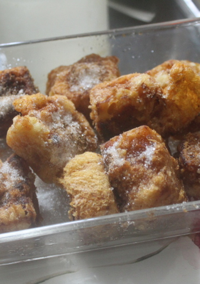 Una foto de Leche frita