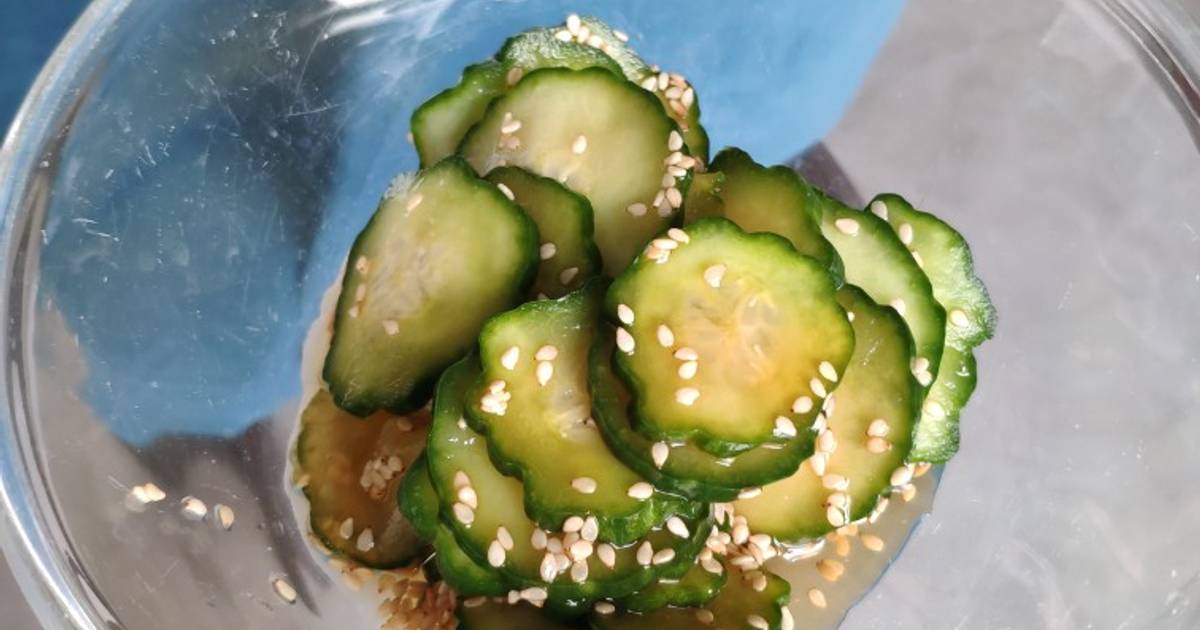 Ensalada de pepino japonesa Receta de Tatiana - Cookpad