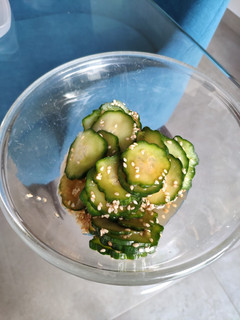 Una foto de Ensalada de pepino japonesa