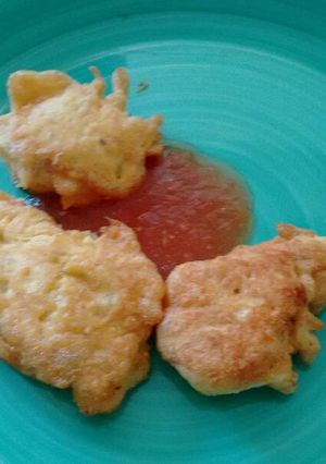 Una foto de Tortitas de pollo. ॐ
