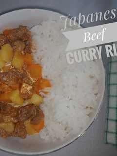 Foto resep Japanese Beef Curry Rice